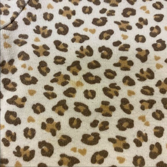 CARTERS | 3/$15 Leopard Diaper Tshirt - Picture 2 of 3
